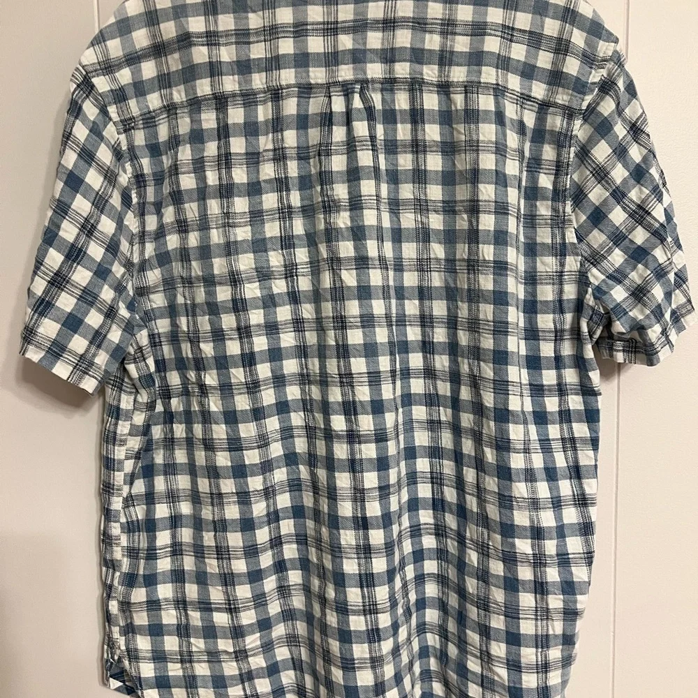 Lucky‎ Brand Shirt sleeve Sz XL Blue